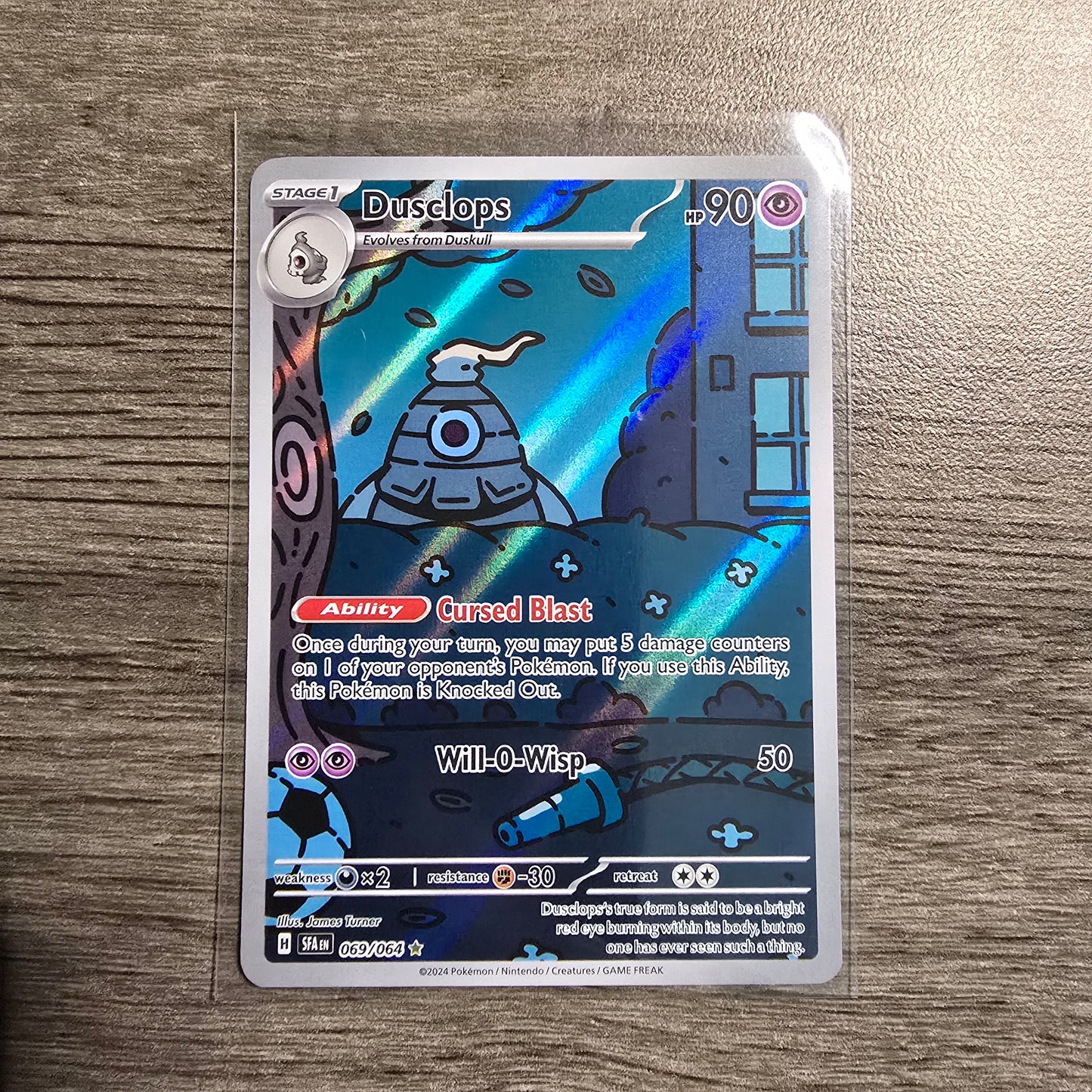 Duskull Dusclops Dusknoir IR 068/069/070 Complete Set