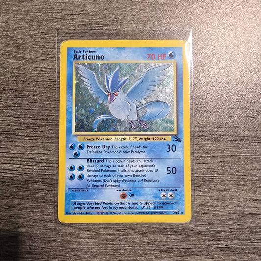 Articuno #2 Pokemon Fossil MP