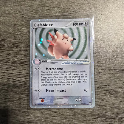 Clefable EX #106 Pokemon Fire Red & Leaf Green