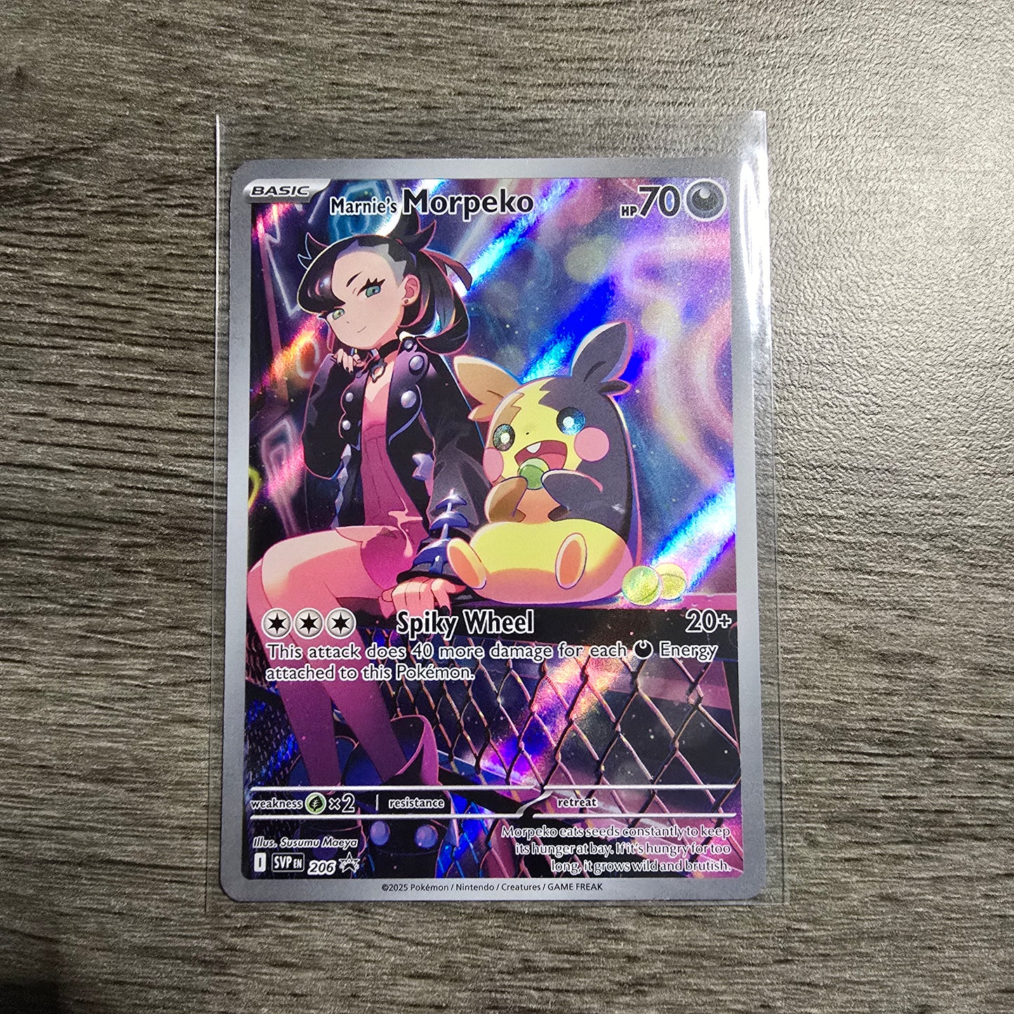 Marnie's Morpeko #206 Pokemon Promo