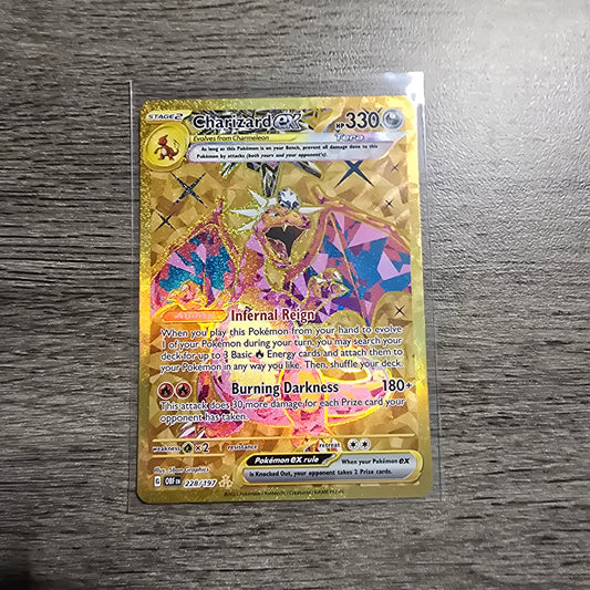 Charizard ex #228 Pokemon Obsidian Flames