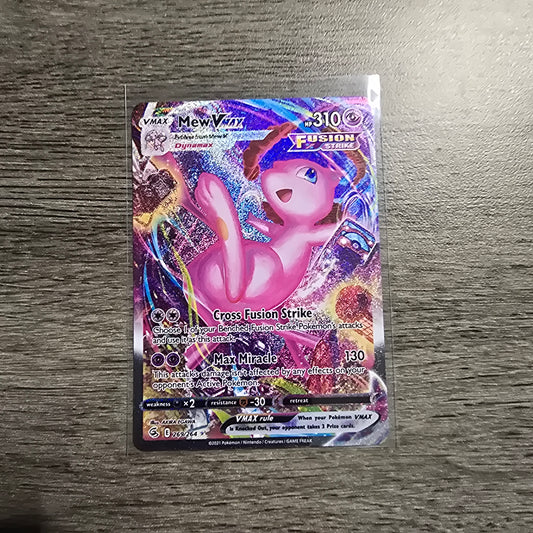 Mew VMAX #269 Pokemon Fusion Strike