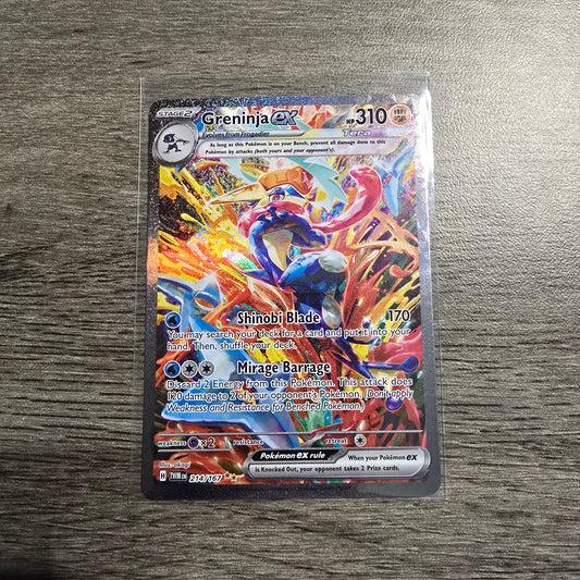 Greninja ex #214 Pokemon Twilight Masquerade