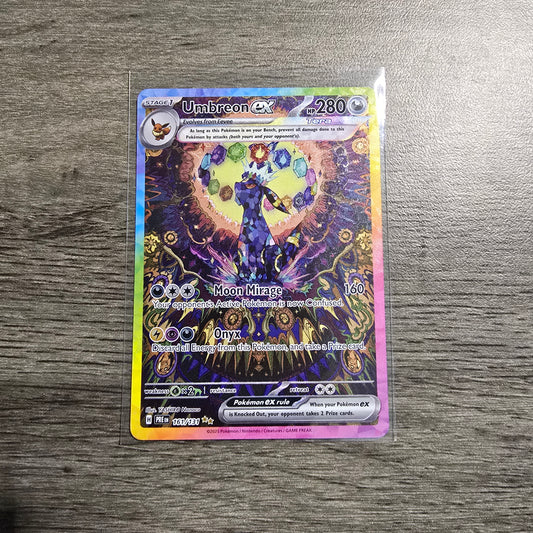 Umbreon ex #161 Pokemon Prismatic Evolutions