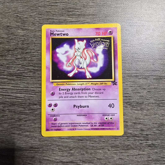 Mewtwo #3 Pokemon Promo LP-NM