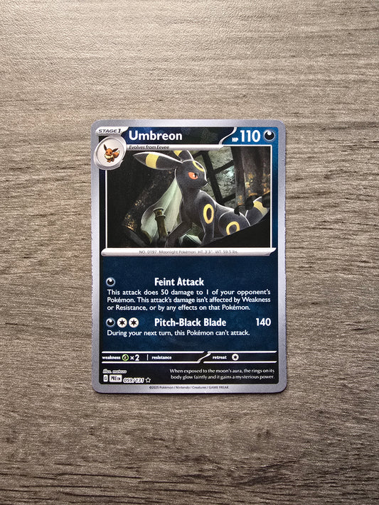 Umbreon [Master Ball] #59 Pokemon Prismatic Evolutions