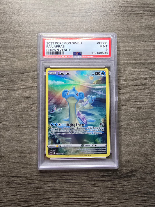 PSA 9 Lapras #GG05