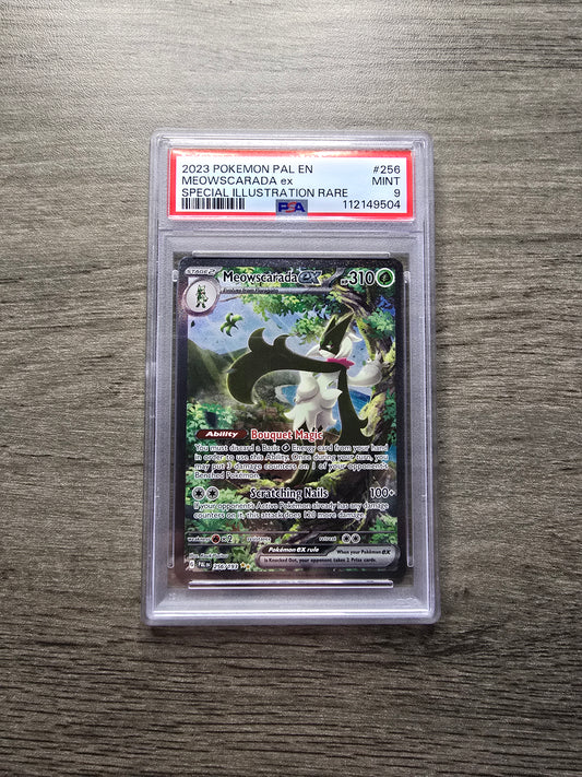 PSA 9 Meowscarada ex #256