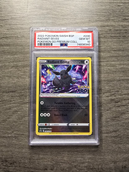 PSA 10 Radiant Eevee #SWSH230