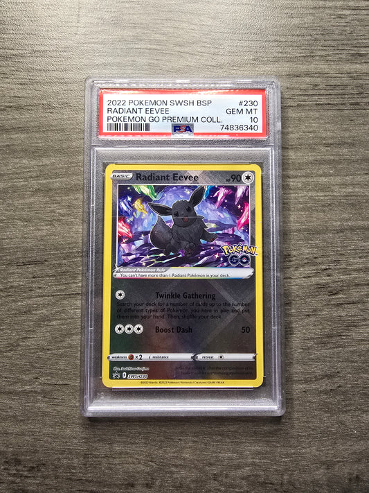 PSA 10 Radiant Eevee #SWSH230