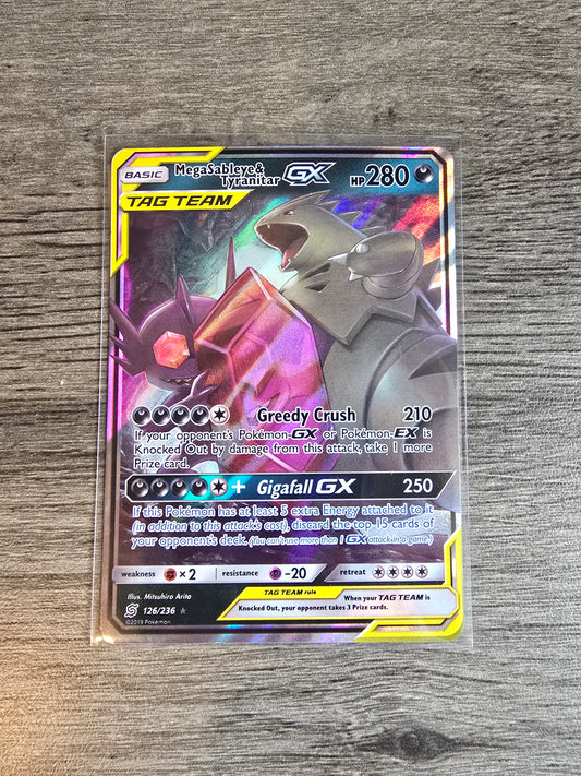 Mega Sableye & Tyranitar GX #126