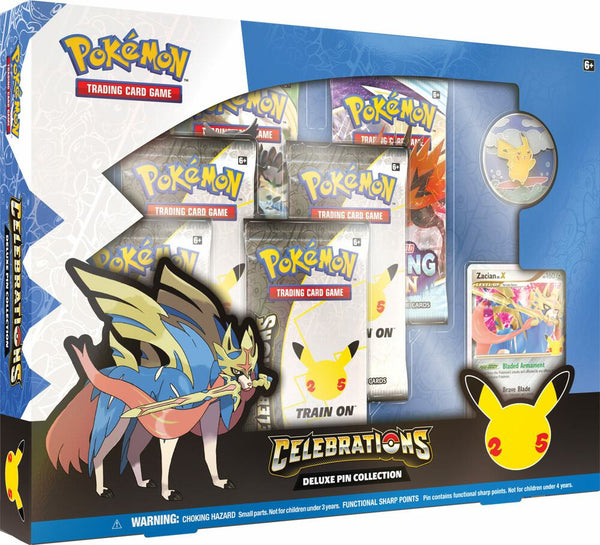Celebrations Deluxe Pin Collection (Zacian LV.X)