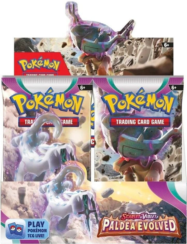 Paldea Evolved Booster Box (W/Acrylic Case)