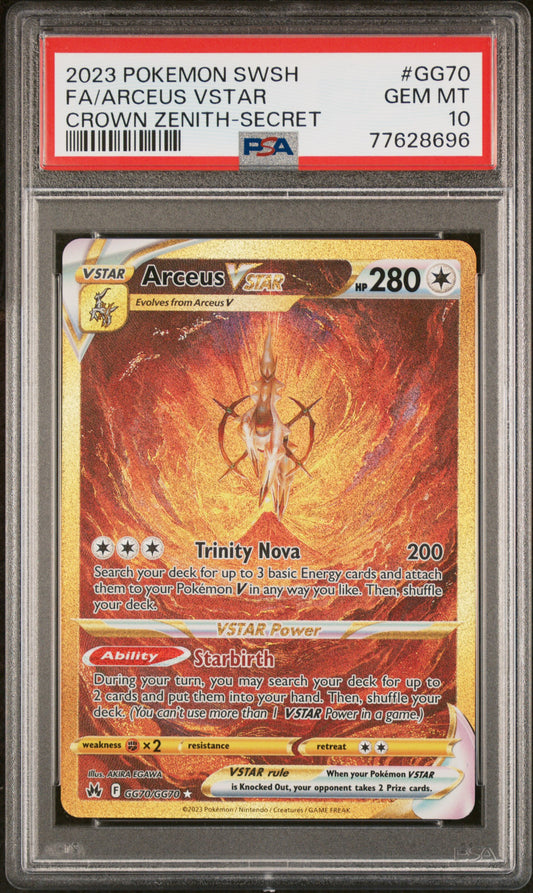 Arceus Vstar PSA 10