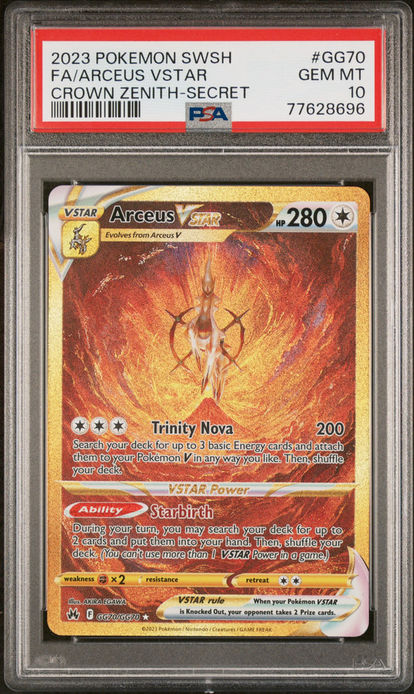 Arceus Vstar PSA 10
