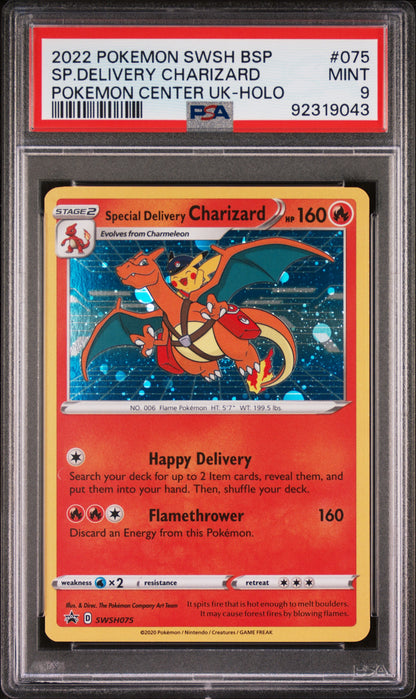 Delivery Charizard PSA 9