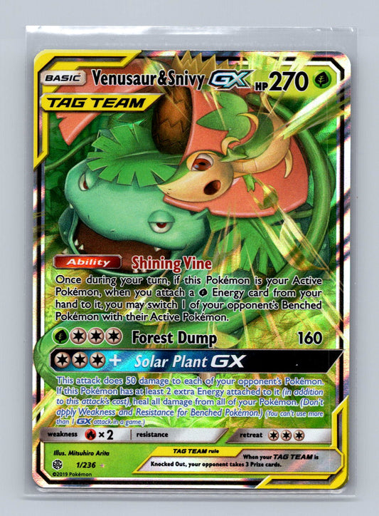 Venusaur & Snivy GX 1