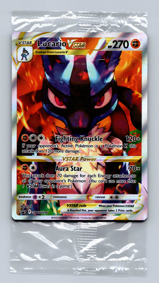 Lucario Vstar Sealed Promo