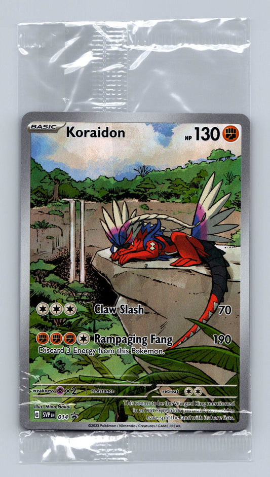 Koraidon 014 sealed promo