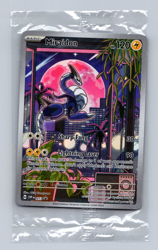 Miraidon 013 sealed promo