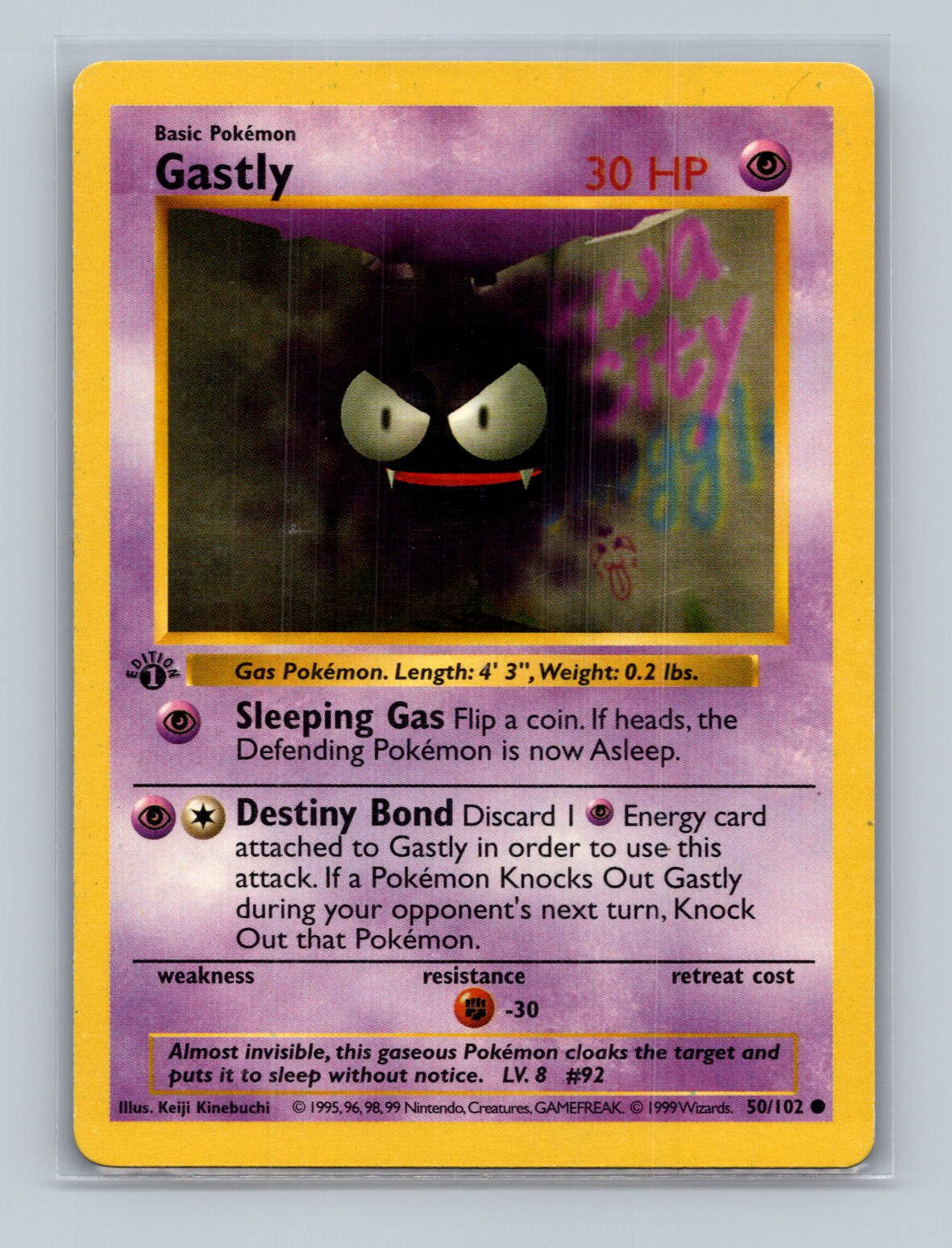 Gastly 1st Edition