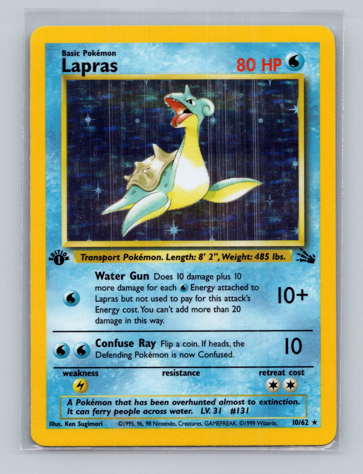 Lapras 1st Edition