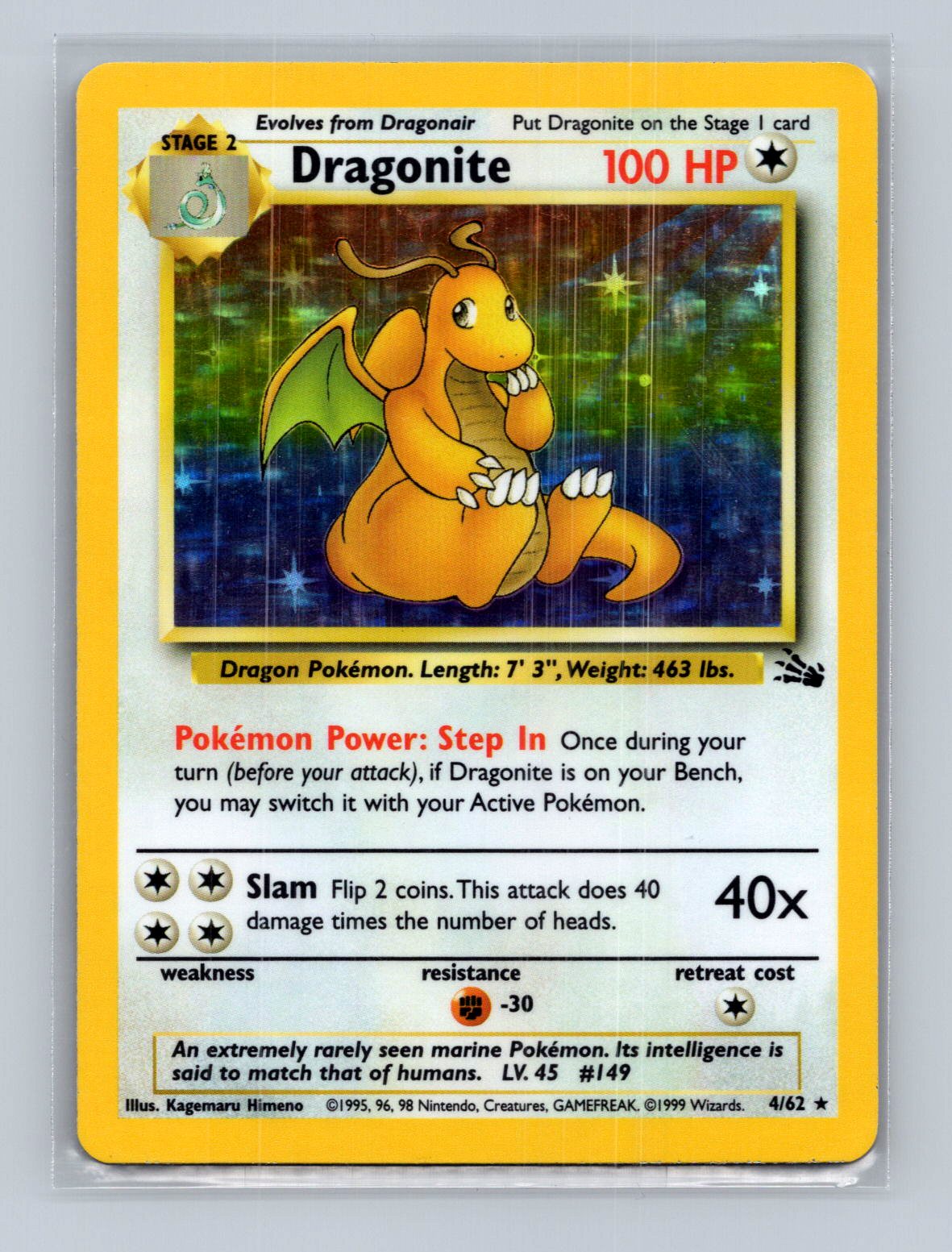 Dragonite - Fossil
