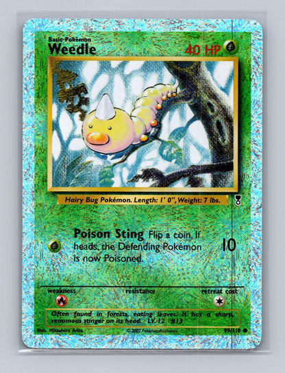 Weedle Reverse - Legendary Collection