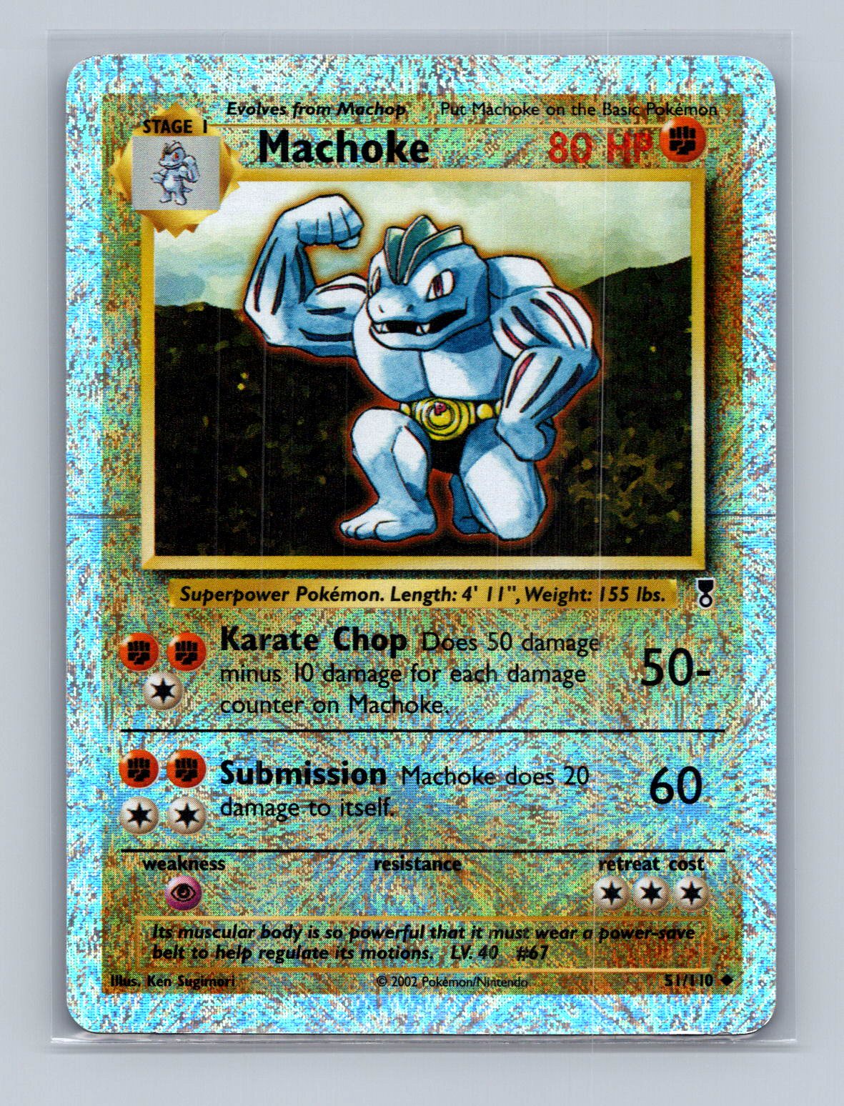 Machoke Reverse - Legendary Collection