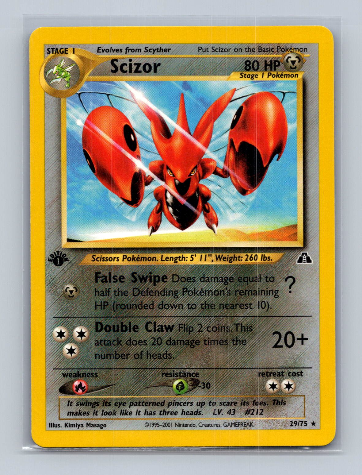 Scizor (29) - Neo Discovery
