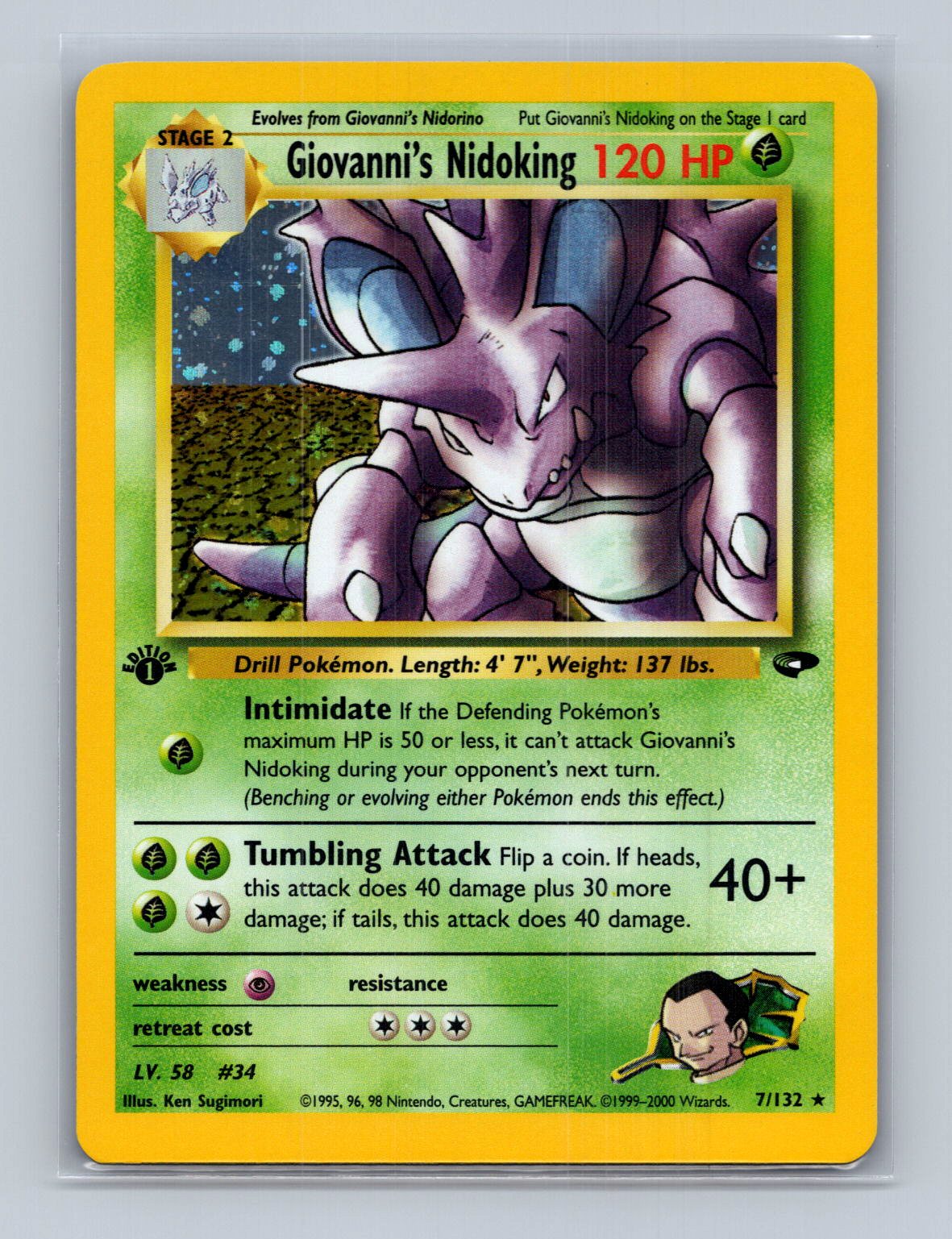 Giovanni's Nidoking - Gym Challenge
