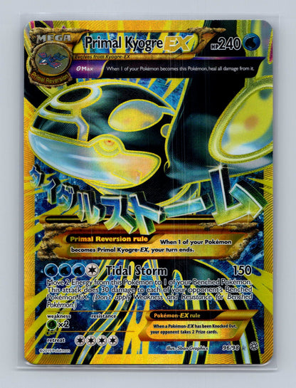 Primal Kyogre EX (Shiny Full Art) - XY