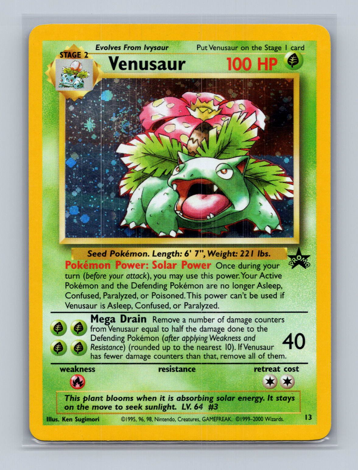 Venusaur - WoTC Promo