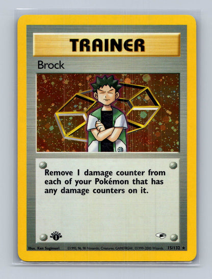 Brock 1st Edition - Gym Heroes