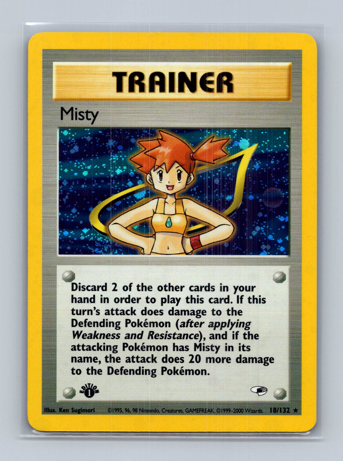 Misty 1st Edition - Gym Heroes