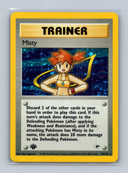 Misty 1st Edition - Gym Heroes