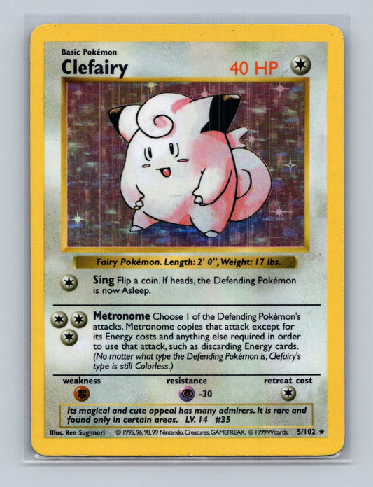 Clefairy  - Base Set (Shadowless)