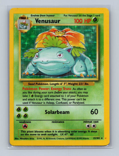 Venusaur - Base set (LP)