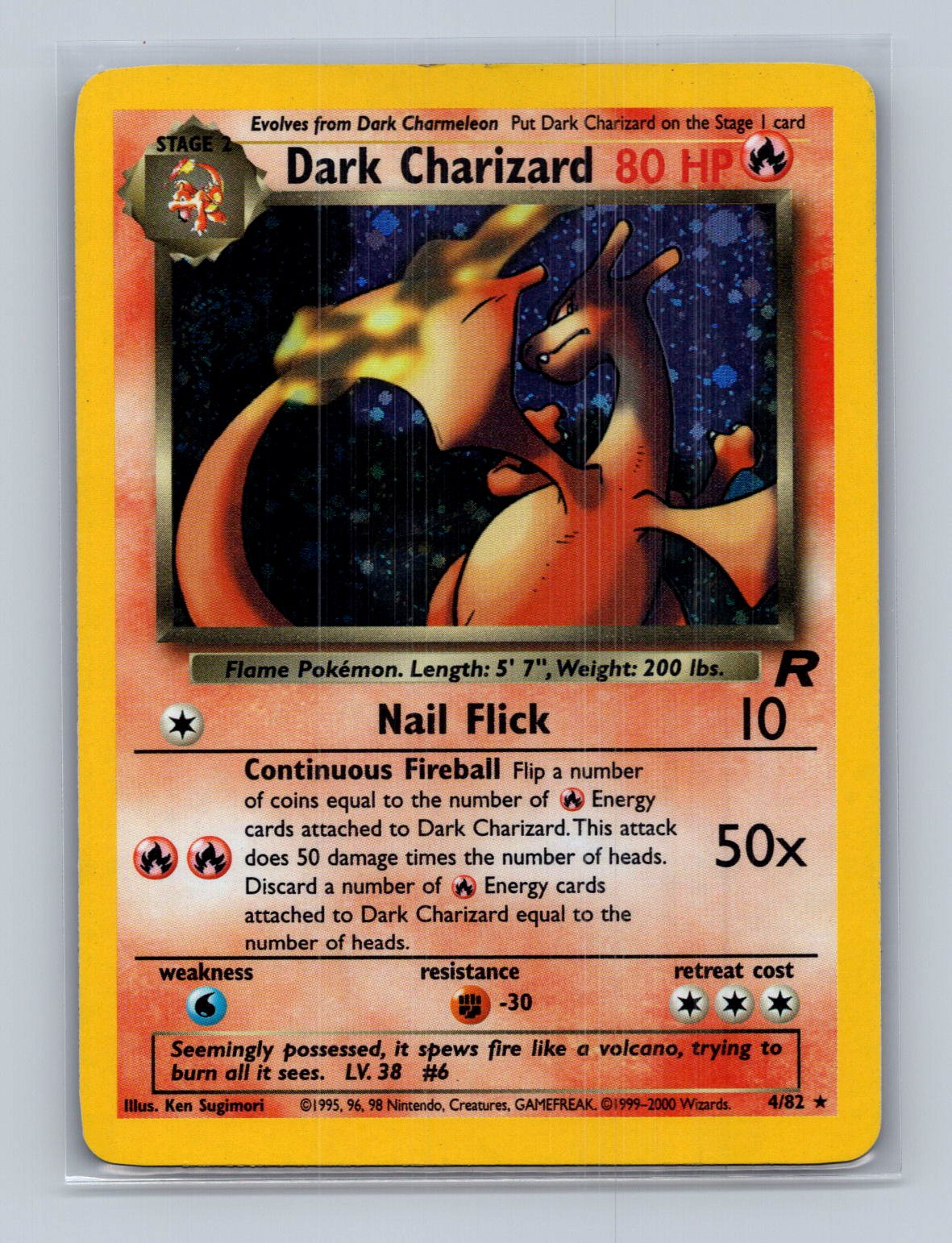 Dark Charizard (4) - Team Rocket