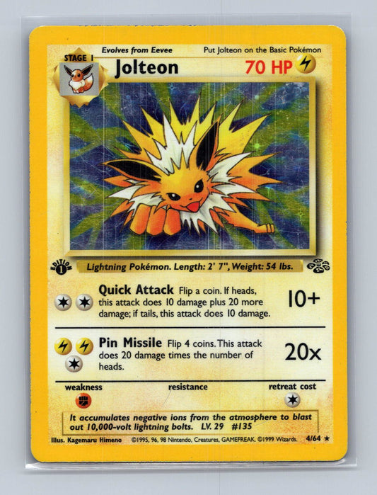 Jolteon 1st Edition (4) - Jungle