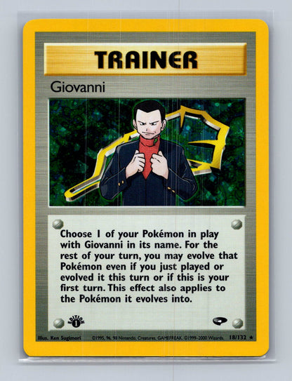 Giovanni 1st Edition - Gym Challenge