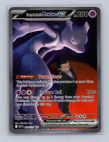 Team Rocket's Mewtwo ex - 281/217