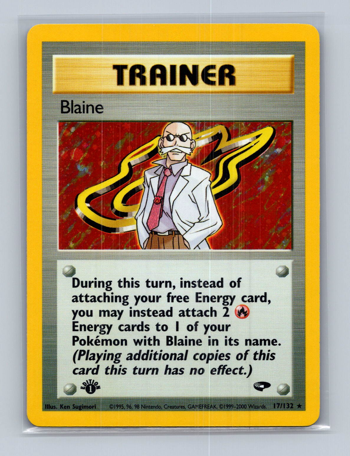 Blaine (17) 1st Edition - Gym Challenge