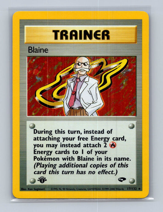 Blaine (17) 1st Edition - Gym Challenge