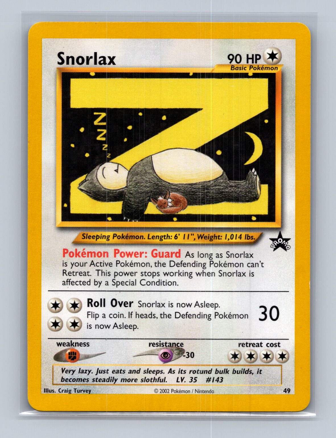 Snorlax - WoTC Promo