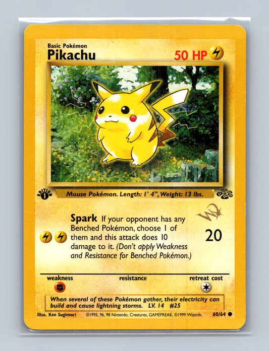 Pikachu [W Stamped] - WoTC Promo