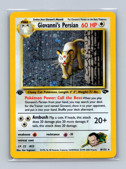 Giovanni's Persian 1st Edition - Gym Challenge