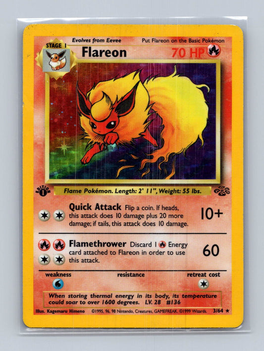 Flareon 1st Edition (MP) - Jungle