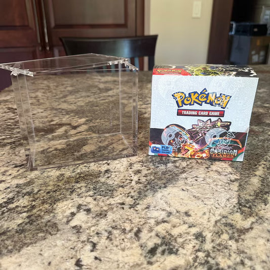 Magnetic Acrylic Booster Box Cases