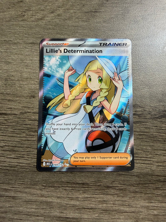 Lillie's Determination #169 Pokemon Mega Evolution